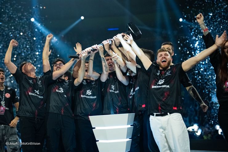 w7m esports 奪冠瞬間 (Photo by Kirill Bachkirov / Ubisoft)