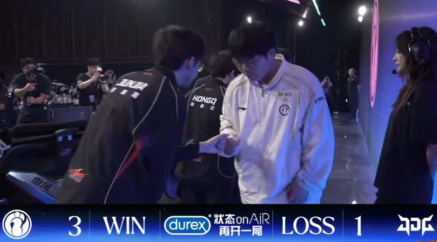 IG 3-1 JDG 成功以第四種子晉級世界賽
